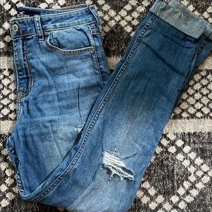 Hollister high rise super skinny jeans